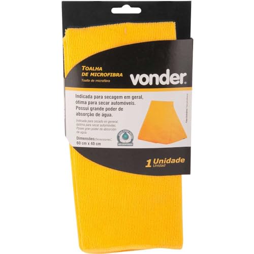 Toalha De Microfibras Vonder 60 X 40 Cm