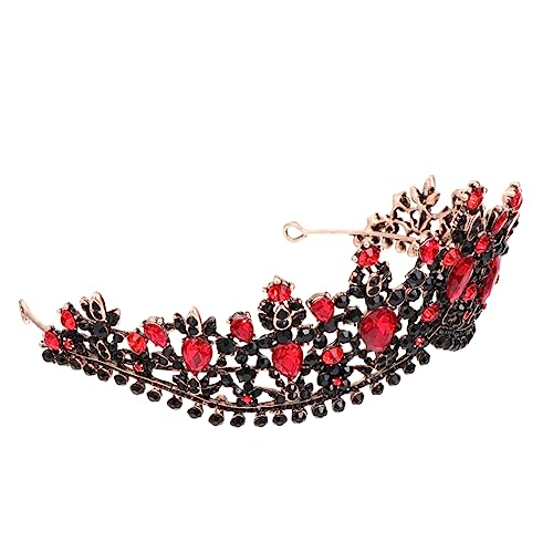 FOMIYES ブライダルウェディングヘアジュエリーセット 女の子の誕生日パーティーアクセサリー ラインストーンヘッドバンド 変色防止