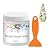CAMUTKRY Mosaic Crystal Grout, Mosaics Tile Tools, Mosaic Tile Accessories – Essential for Handmade Grouting and Perfect for DIY Craft Projects (Translucent, 4.5oz)