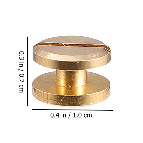 POPETPOP Conjuntos 40 Spikes Rebites Do Punk Pregos de Metal Bala Spikes Studs para Bolsas Cintos Le