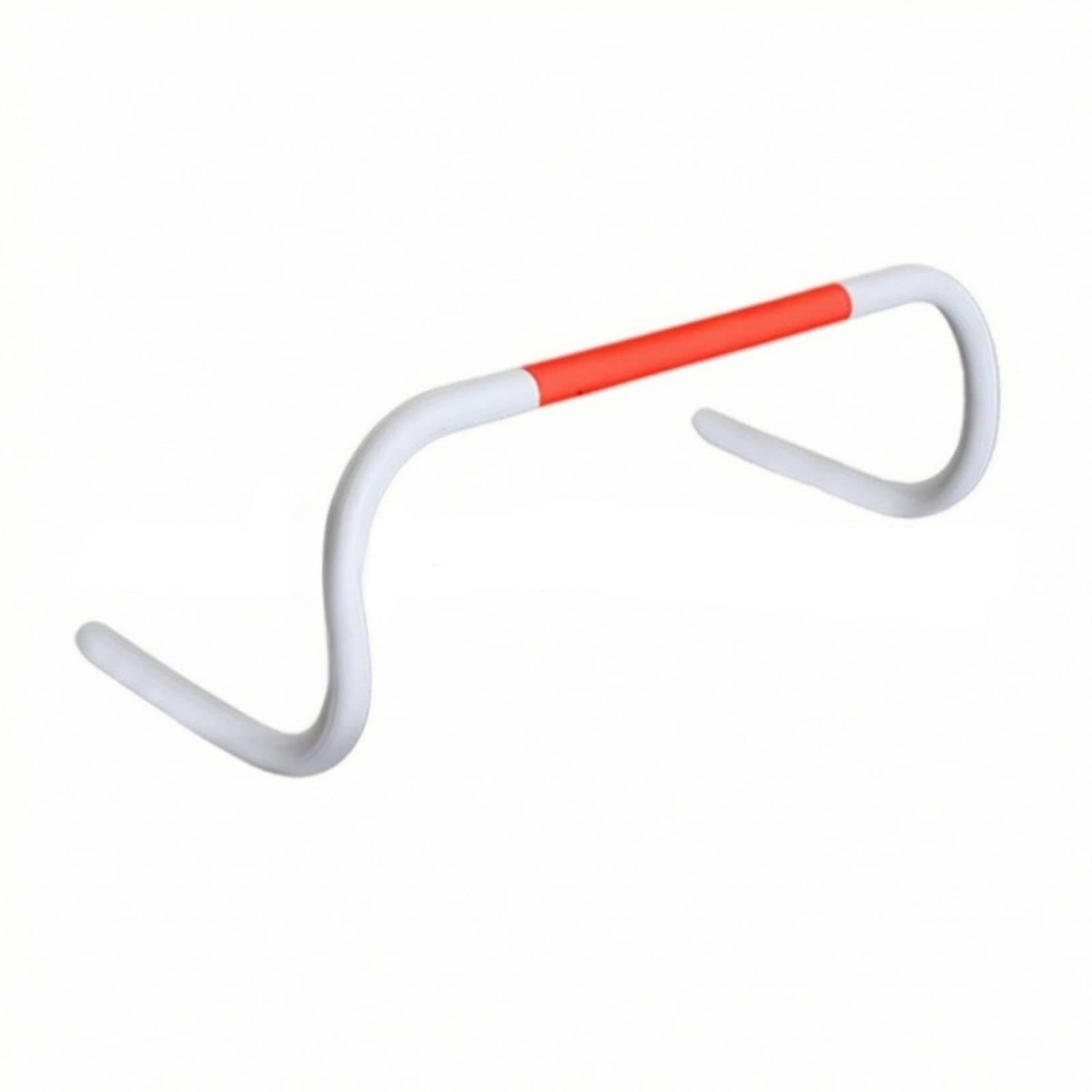 Curved Training Hurdle Auto-Repositioning Arched Hurdle Indoor and Outdoor Agility Hurdles for Soccer Athletes, Athletes, Backyard, Gym White Red 35CM-image-33