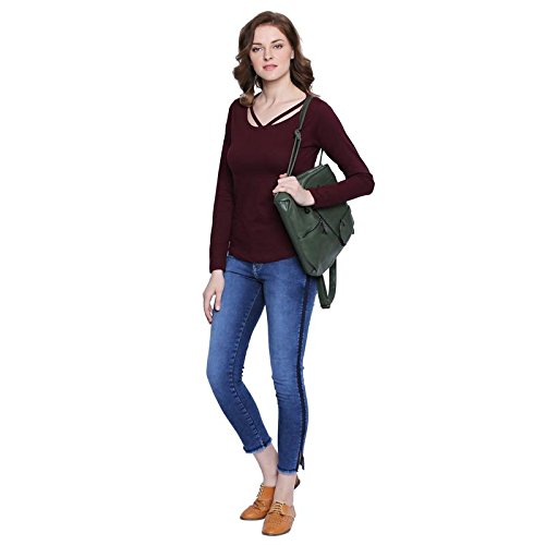 Image of The Dry State Women's Slim Fit T-Shirt (G1254 Red X-Large)