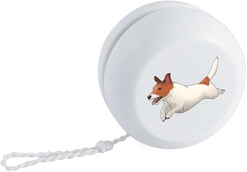 'Running Jack Russell Dog' Retro Style Yo-Yo (YY00036178)