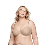 Warner's Women's No Side Effects Seamless Underarm-Smoothing Comfort Underwire Lightly Lined T-Shirt Bra RA3061A, Toasted Almond