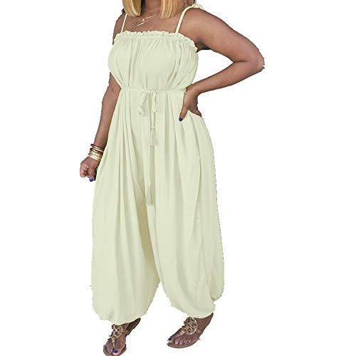 Preisvergleich Produktbild NOBRAND Jumpsuit mit Kragen Gr. Medium, gelb