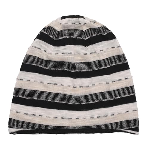 Image of ZLYC Cotton Thin Slouchy Beanie Hat for Men Women Fashion Soft Stretch Knit Skull Cap