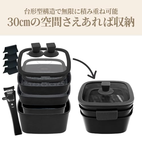 BoOh!gle フライパン・鍋 セット IH&ガス火対応 取っ手がとれる くっつきにくい セラミックコーティング 洗いやすい 単品セット 3colors の商品画像 1