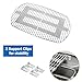 Stanbroil Solid Rod Stainless Steel Grill Cooking Grates for Weber Q300, Q320, Q3000, Q3100, Q3200 Series Gas Grill, Replacement Parts for Weber 7646
