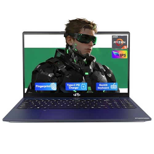 NIMO 15.6'' IPS FHD Student Laptop, 16GB RAM 512GB SSD, AMD Ryzen 5 - image 1