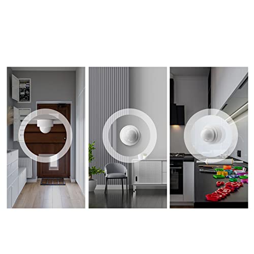 woolley zigbee motion sensor capteur de mouvement, mini détecteur de mouvement sans fil, détecte les mouvements, piles incluses, le pont woolley zigbee doit être requis