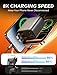 LISEN Retractable Car Charger for iPhone 17, 69W USB C Car Accessories Adapter USB C Charger Fast Charging, Gifts for Women Men, Travel Essentials, for iPhone 17 Pro Max Air 16 15 14 13 12 Samsung S25
