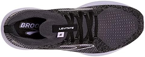Brooks Women’s Levitate StealthFit 5 Neutral Running Shoe - Black/Ebony/Lilac - 10.5 | Image 4