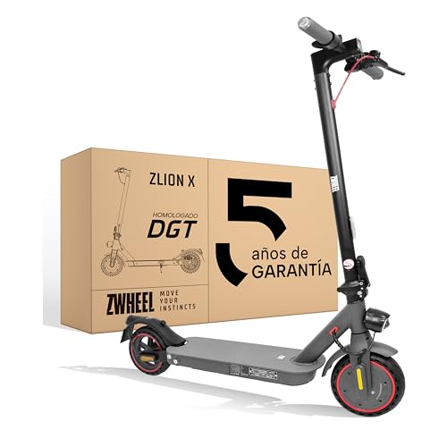 ZWHEEL ZLIONX | Patinete Eléctrico Adultos Homologado DGT   700W MAX, 30km Autonomía, Intermitentes, Ruedas 8.5