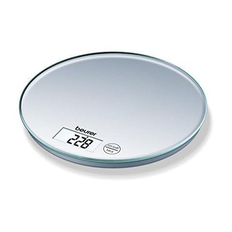 Beurer 708.25 Küchenwaage, Glas Cover