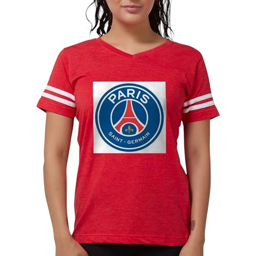 CafePress Paris Saint Germain T Shirt Women's Football T-Shirt Red