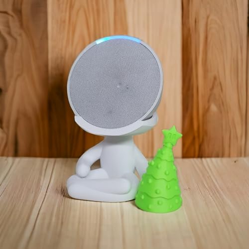 Genérico Suporte Alexa Echo POP. Escultura Robert Plant cachorro, Violão, gato, Presente, decoração