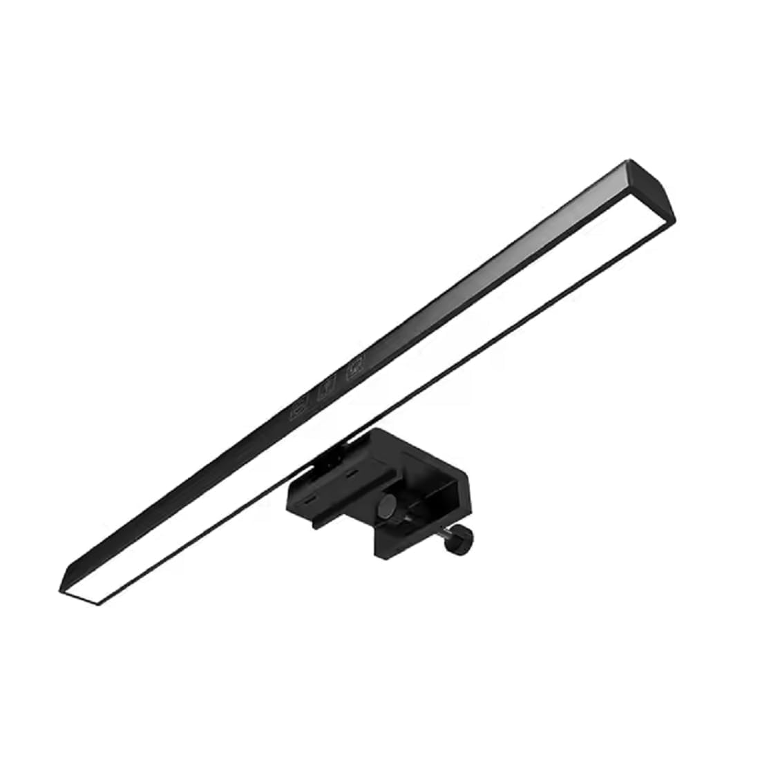 led monitor light bar, usb powered screen light with 3 color modes, stepless brightness control, eye-caring monitor lamp, touch control, auto-off timer, adjustable clip-on light for pc, laptop