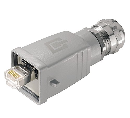 Conector ie-ps-v05m-rj45-th soluciona fallos de señal en su cableado Weidmuller 1963110000