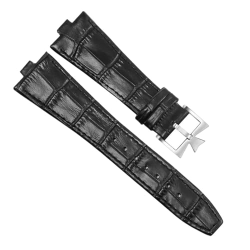 Bracelet de montre cuir 25mm interface convexe pour boîtier Horizon 47040 - 4