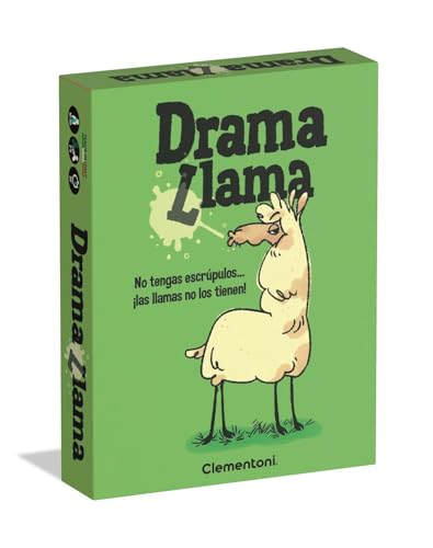 Clementoni – Drama Llama – Party Game de Cartas con Ilustraciones Irreverentes – Juego de Mesa con Partidas Rápidas y Divertidas – +10 años – 55637
