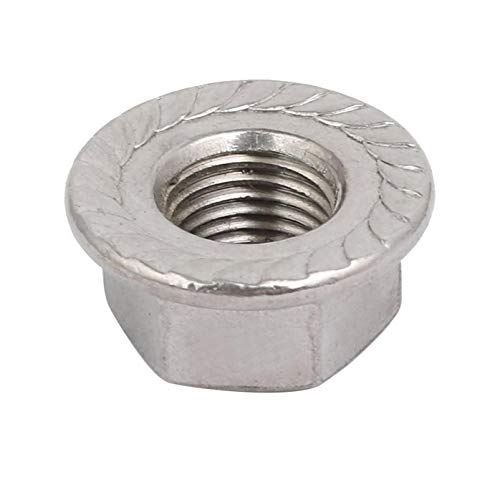 KANGIRU 12 Pezzi Dadi flangiati esagonali metrici