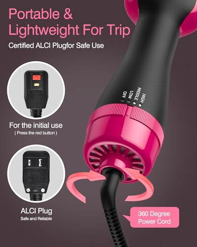 Tyhgsf 5250 Hair Dryer Brush Blow Dryer Brush In One, 4 In 1 Hair Dryer And Styler Volumizer, Hot Air Brush thumb #6