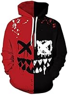 High-quality 3D Realistic Printed Hoodie: Utilizes advanced digital printing technology with eco-friendly ink for vibrant, long-lasting prints without fading, cracking, peeling, or flaking. Unique Design Inspiration: Features imaginative elements fro...