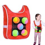 Durabilité accrue : notre gilet de balle collant se caractérise par une excellente durabilité. La boule en ouate douce et le tissu Oxford robuste assurent des heures de jeu sans usure.