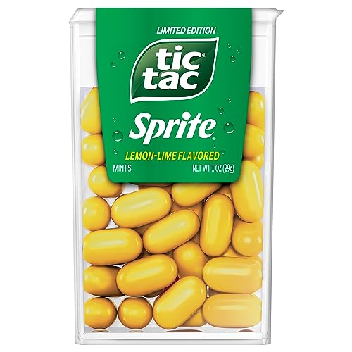 Tic Tac, Sprite Lemon-Lime Flavored Mints, 1 Ounce