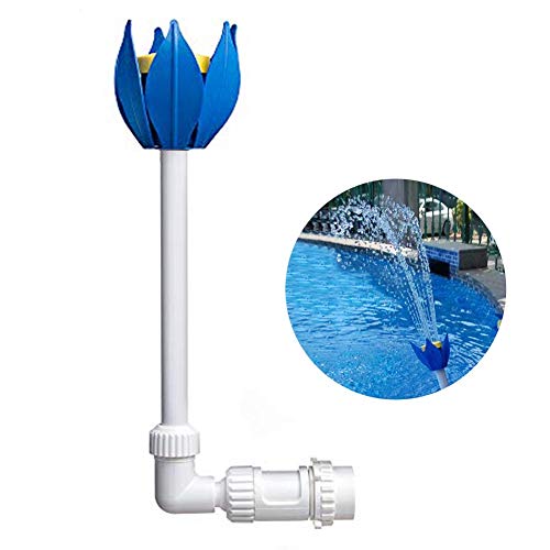 ZCONIEY Pool Fountain Fun Water Sprinkler Above & Inground Swimming Pool Waterfalls Spray Pond Decor
