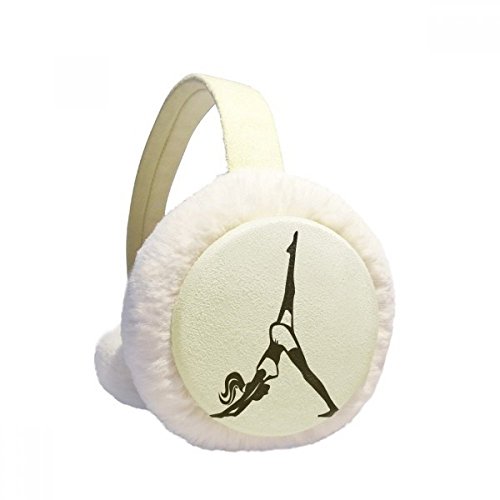 Orejeras de invierno de felpa para yoga y deportes exteriores unisex