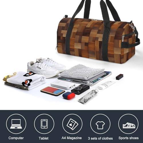 Sac de gym à fermeture éclair doté de compartiments de rangement - 4