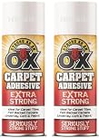 2 x 500ml Multi-Purpose Adhesive Spray – Heavy Duty Glue for Craft, Carpet, Foam, Fabric, Wood, Metal – Adjustable Nozzle – HitlineUK