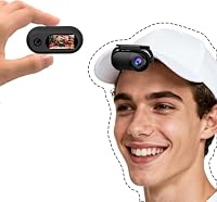 Xilecam Mini Body Cam mit Magnet Trageband, Tragbare Freihändige Kamera – Ansicht 3