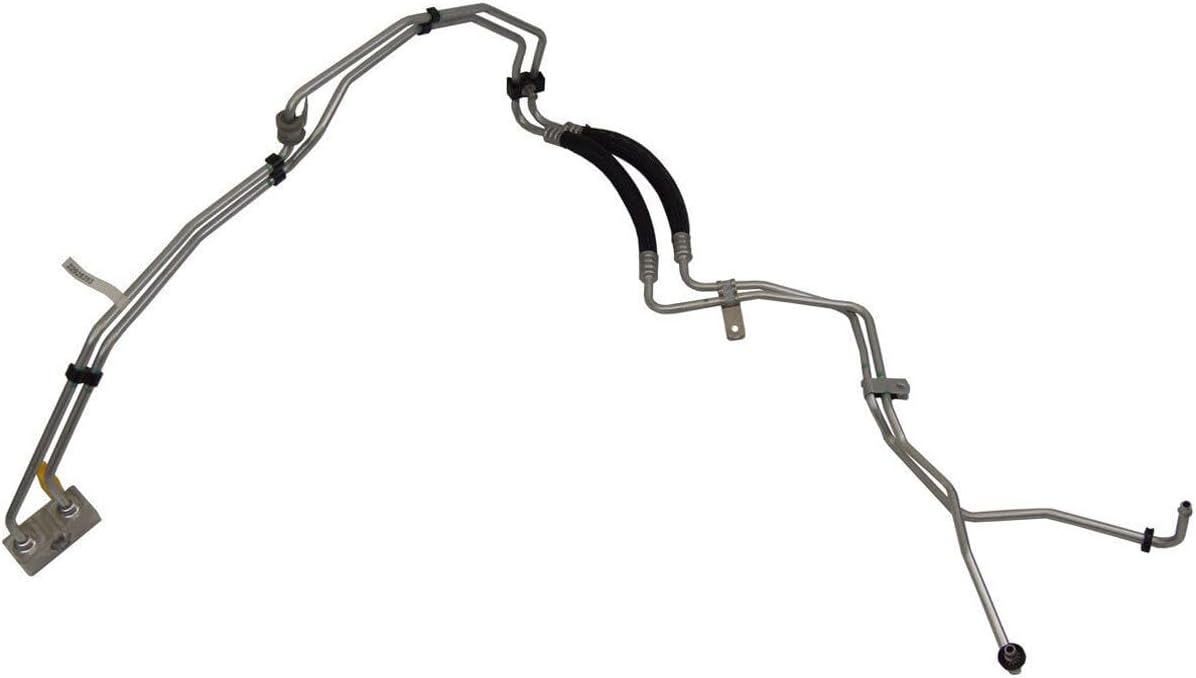 Fits Chevy Corvette 2014 Automatic Transmission Cooler Lines Metal Aluminum Rear 22928353