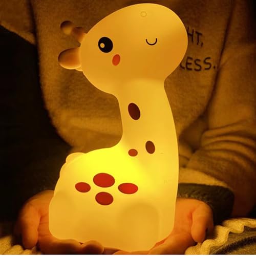 Lámpara nocturna infantil de silicona recargable USB miniatura 3