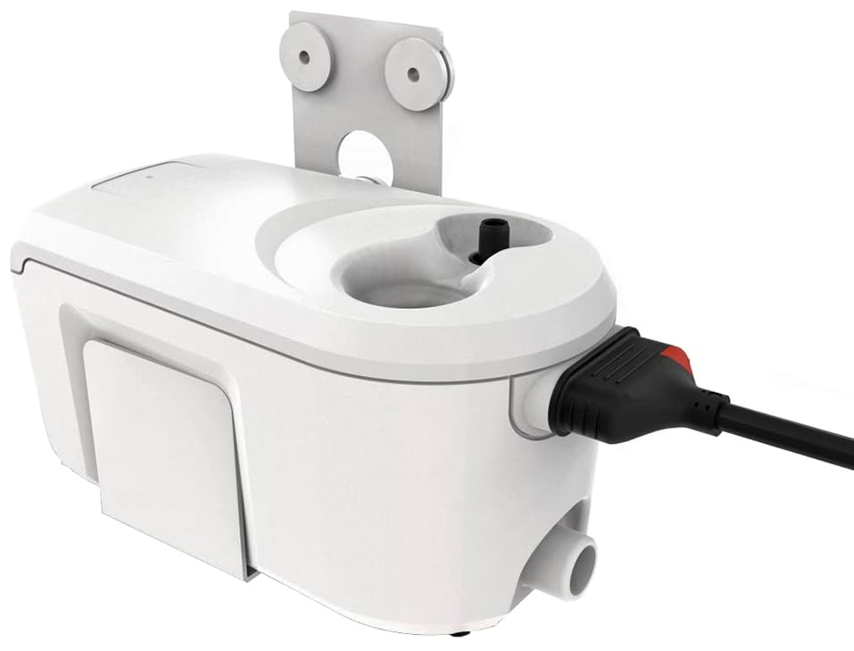 Sauermann Kondensatpumpe mit integriertem Tank, ABS, Weiß/Orange, bis 50 kW