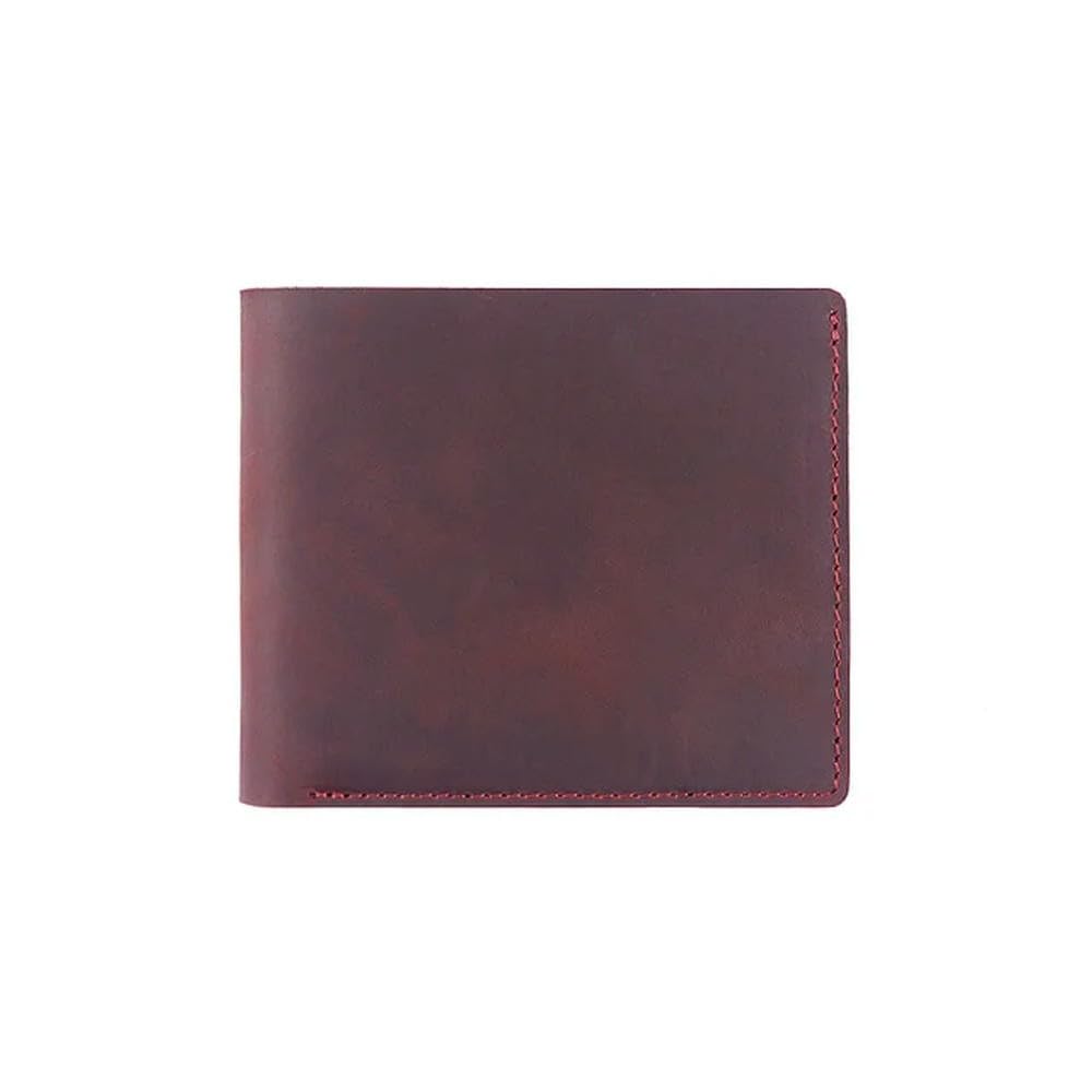 Portefeuille en cuir véritable vintage Okika de style rétro - 7