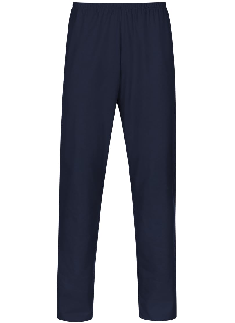 Trigema Men's Pyjama Bottoms Blue Blau (navy 046) Large