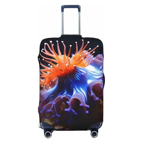 Elastic Travel Luggage Cover for Suitcase Tsa Approved Stretch Scratch-Resistant Suitcase Protector Cover Washable Nudibranch Baggage Covers Fits 18-32 Inch Luggage Case