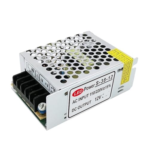 Alimentation à découpage 12V 3A 40W transformateur pour lampe surveillance DC