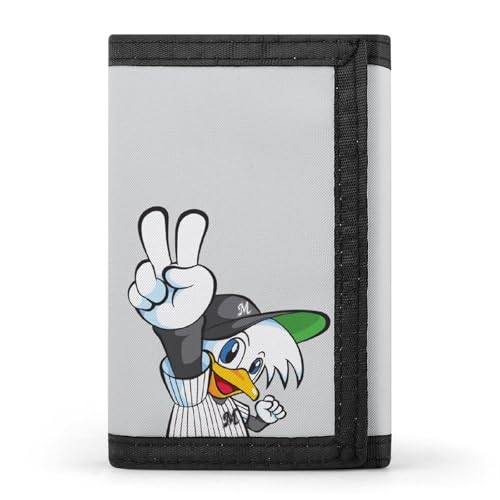 ミニ財布 千葉ロッテマリーンズ ミニウォレット 三つ折り 小銭入れ 小さい財布 メンズ レディース コンパクト カード入れ 札入れ コインケース カードケース 誕生日 ギフト 贈り物 プレゼント 人気 ビジネスのサムネイル