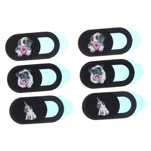 6pezzi Copertura Webcam Privacy per Computer Protezione -Peeping e -Hacking Facile Applicare e Rimuovere e