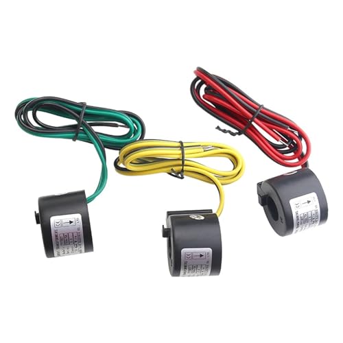 Transformador de corriente de precisión en miniatura trifásico 3 piezas mini medidor tipo riel 50A 3
