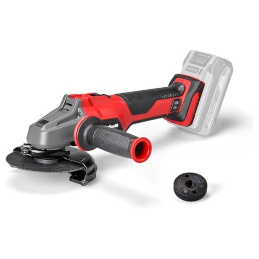 Einhell Amoladora angular con batería AXXIO 18/115 Q Li-Solo Power X-Change (18 V, 115 mm diámetro de disco, 28 mm profundidad de corte, Brushless, Quick-Fix-Nut, sin disco, sin batería)