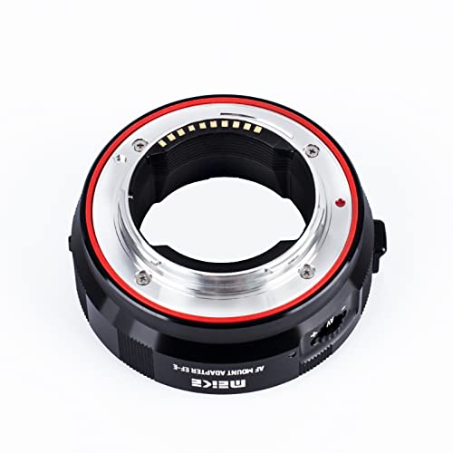 Meike Mk-Efte-B Metal Auto-Focus Mount Lens Adapter Support Manual Auto Aperture Converter For Canon Ef/Ef-S Lenses To E Series Cameras A7Sii A9 A7Riii A7Iii A7R3 A7R4 A5000 A5100 A6000 A6300 #TOP4