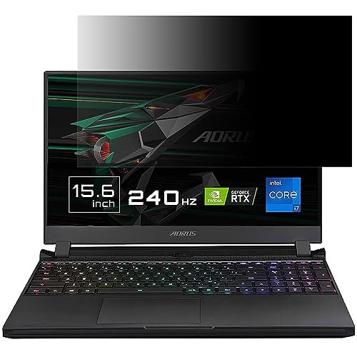 GIGABYTE AORUS 15P 15.6�C���` 16:9 �Ή� �̂������h�~ �t�B���^�[ �v���C�o�V�[�t�B���^�[ �p�\�R��PC �m�[�g�u�b�N�^ �t���ی�t�B���� �u���[���C�g�J�b�g ���˖h�~ �p�\�R�� �Z�L�����e�B�[�`�����h�~ ���ʎg�p�\ ���˖h�~