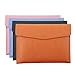 Enyuwlcm PU Leather A4 File Folder Document Holder Waterproof Portfolio Envelope Folder Case with Snap Closure Brown