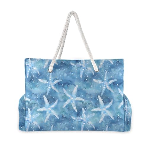 Image of senya Large Beach Bags Totes Swim Canvas Tote Shoulder Bag Water Resistant Bags for Gym Travel Daily