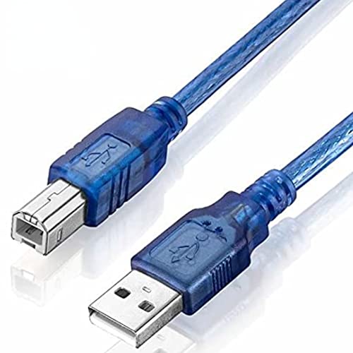 KAIBSENR �����v�����^�[�P�[�u�� USB 2.0 Type A �I�X - B �I�X �v�����^�[ �X�L���i�[�R�[�h �v�����^�[/�X�L���i�[�p HP�AEpson�ACanon�ALexmark�ADell�AXerox�ASamsung�ȂǗp